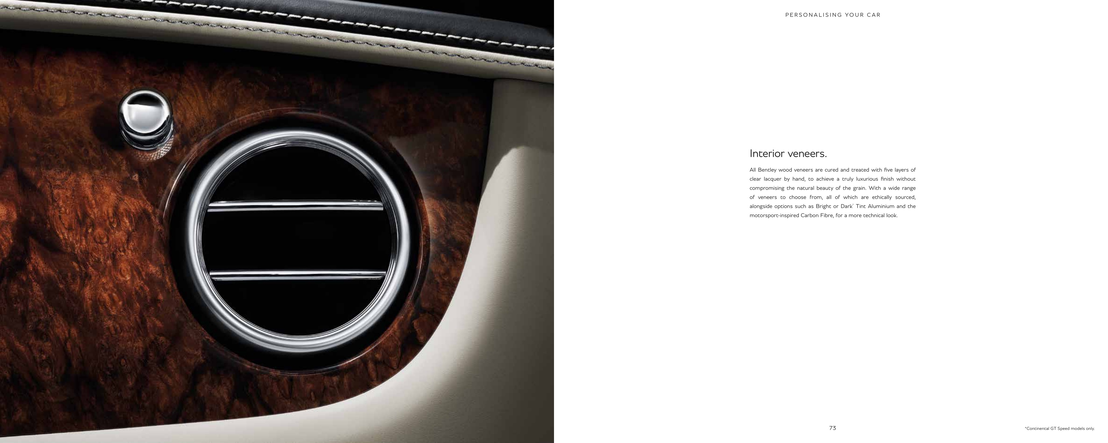 2016 Bentley Continental GT Brochure Page 2
